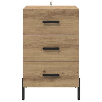 Nachttisch Artisan-Eiche 40 x 40 x 66 cm Holzwerkstoff