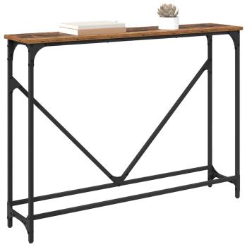 Konsolentisch Altholz 102 x 22,5 x 75 cm Holzwerkstoff