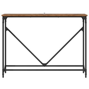 Konsolentisch Altholz 102 x 22,5 x 75 cm Holzwerkstoff