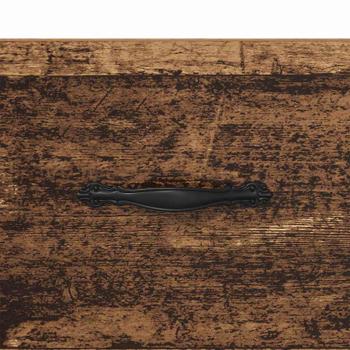 Nachttisch mit Schubladen Altholz 35 x 35 x 20 cm Holzwerkstoff