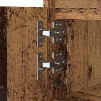 Couchtisch mit Schubladen Altholz 90 x 60 x 35 cm Holzwerkstoff