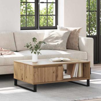 ARDEBO.de - Couchtisch Artisan-Eiche 90 x 60 x 35 cm Holzwerkstoff