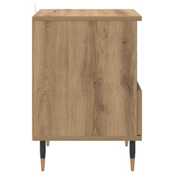 Nachttisch 2 pcs Artisan-Eiche 40 x 35 x 50 cm Holzwerkstoff