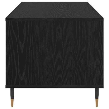 Couchtisch Schwarz Eichen-Optik 90 x 49 x 45 cm Holzwerkstoff