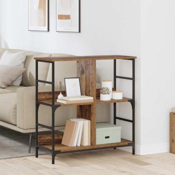 ARDEBO.de - Regal Altholz 78,5 x 33 x 82 cm Holzwerkstoff