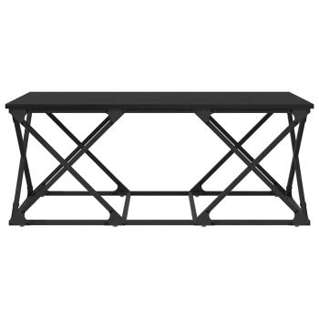 Couchtisch Schwarz Eichen-Optik 100 x 49 x 40 cm Holzwerkstoff