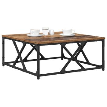 Couchtisch Altholz 70 x 70 x 30 cm Holzwerkstoff