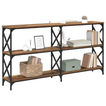 Konsolentisch Altholz 156 x 28 x 80,5 cm Holzwerkstoff