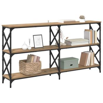 Konsolentisch Artisan-Eiche 156 x 28 x 80,5 cm Holzwerkstoff