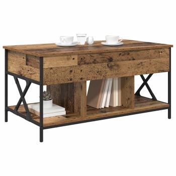 Couchtisch Altholz 100 x 55 x 50 cm Holzwerkstoff