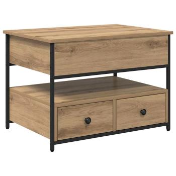 Couchtisch Artisan-Eiche 70x50x50cm Engineeredwood