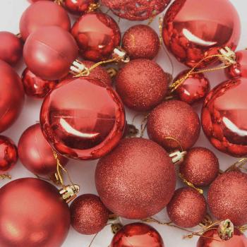 Künstlicher beleuchteter Weihnachtsbaum mit Kugel-Set Grün