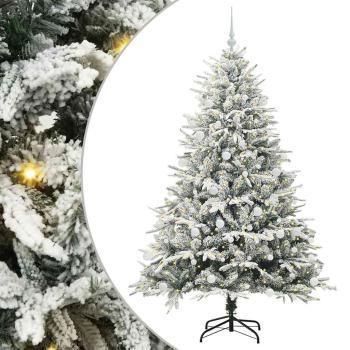 Künstlicher beleuchteter Weihnachtsbaum mit Kugel-Set Grün