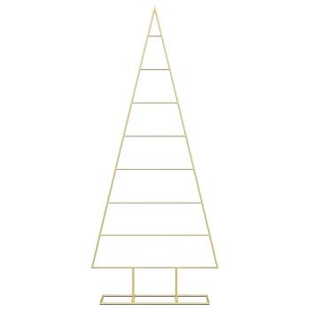 Metall Weihnachtsbaum Gold 150 cm Pulverbeschichteter Stahl