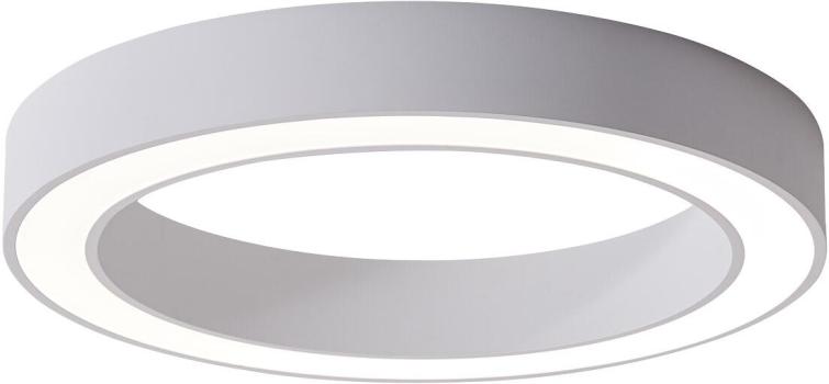 ARDEBO.de EVN DROP RING LED Deckenanbau, rund, IP20, 200-240V/AC/DC, DALI, 50W, 3000K, 4000K, 4254lm, 4666lm, weiß (RAD600125)