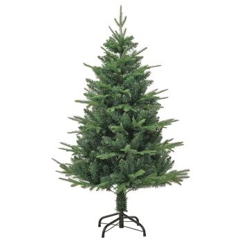 Künstlicher vorbeleuchteter Weihnachtsbaum mit Kugelset Grün
