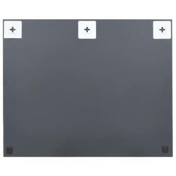 Wandspiegel ohne Rahmen mit LED-Beleuchtung Rechteckig Glas