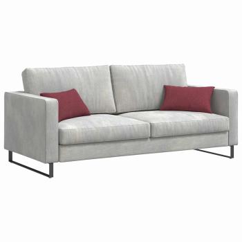 Sofakissen 2 pcs Weinrot 50 x 30 cm