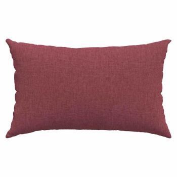 Sofakissen 2 pcs Weinrot 50 x 30 cm
