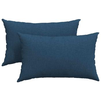 Sofakissen 2 pcs Blau 50 x 30 cm