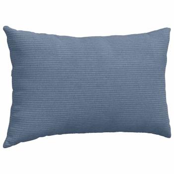 Sofakissen 2 pcs Blau 50 x 30 cm Cordstoff