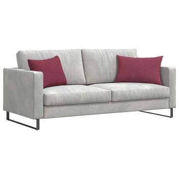 Sofakissen 2 pcs Weinrot 60 x 40 cm