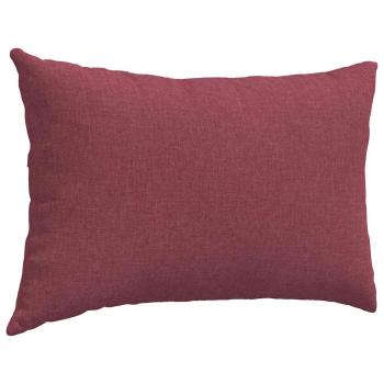 Sofakissen 2 pcs Weinrot 60 x 40 cm