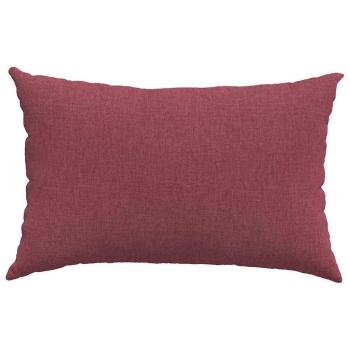Sofakissen 2 pcs Weinrot 60 x 40 cm