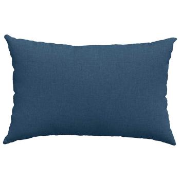 Sofakissen 2 pcs Blau 60 x 40 cm Stoff