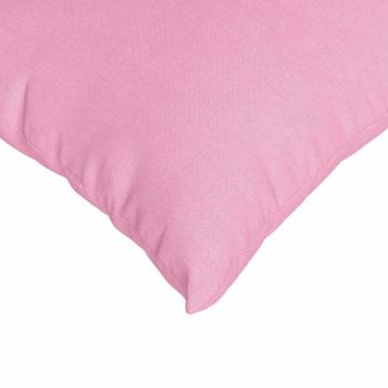 Sofakissen 2 Stk. Stoff Rosa 60 x 40 cm
