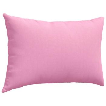 Sofakissen 2 pcs Rosa 60 x 40 cm Stoff