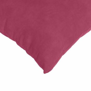 Sofakissen 2 Stück Weinrot 60 x 40 cm Cordstoff