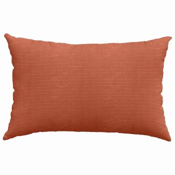 Sofakissen 2 pcs Rot-Orange 60 x 40 cm Cordstoff
