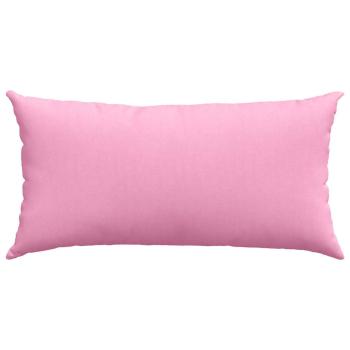 Sofakissen 2 pcs Rosa 80 x 40 cm Stoff