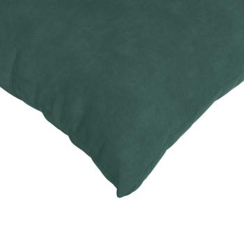 Sofakissen 2 Stück Dunkelgrün 80 x 40 cm Cordstoff