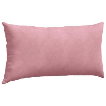 Sofakissen 2 pcs Rosa 80 x 40 cm Cordstoff