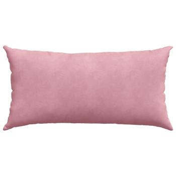 Sofakissen 2 pcs Rosa 80 x 40 cm Cordstoff