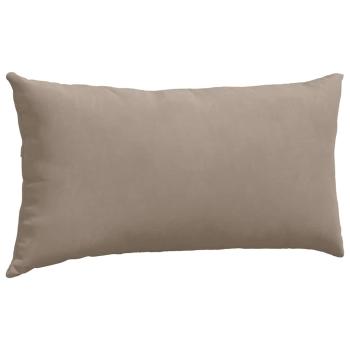 Sofa Kissen 2 pcs Taupe 80 x 40 cm
