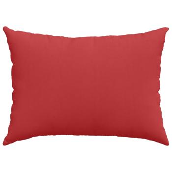 Sofakissen 2 pcs Rot 70 x 50 cm Stoff