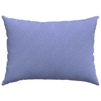 Sofakissen 2 Stk. Stoff Jeans blau 70 x 50 cm