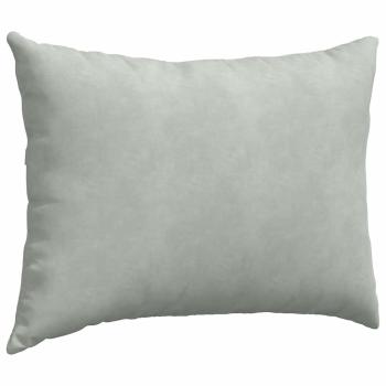 Sofakissen 2 pcs Hellgrau 70 x 50 cm Cordstoff