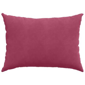 Sofakissen 2 pcs Weinrot 70 x 50 cm Cordstoff
