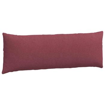 Sofakissen 2 pcs Weinrot 120 x 40 cm Stoff