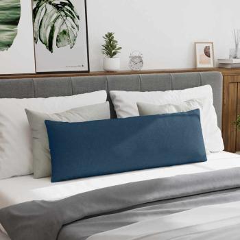 Sofakissen 2 pcs Blau 120 x 40 cm Stoff