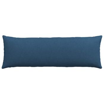 Sofakissen 2 pcs Blau 120 x 40 cm Stoff