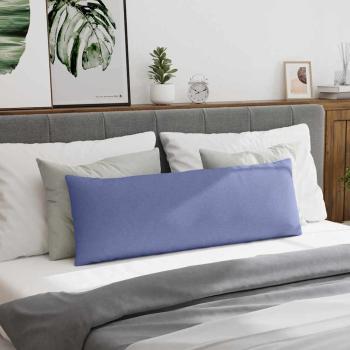 Sofakissen 2 stk. Stoff Jeans blau 120 x 40 cm