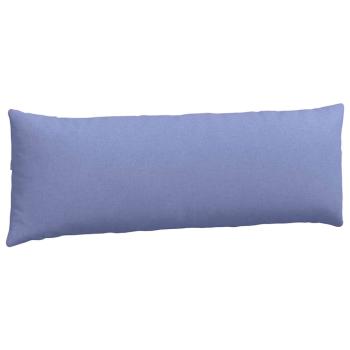 Sofakissen 2 stk. Stoff Jeans blau 120 x 40 cm