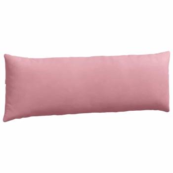 Sofakissen 2 pcs Rosa 120 x 40 cm Cordstoff