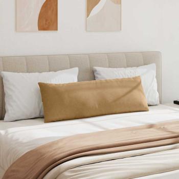 Sofakissen 2 pcs Braun 120 x 40 cm Cordstoff