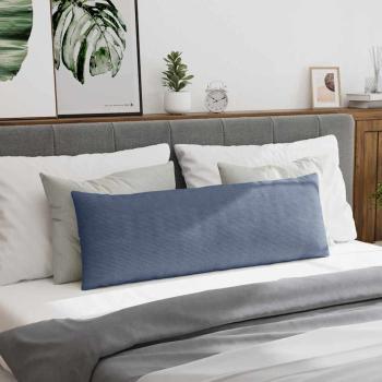 Sofakissen 2 pcs Blau 120 x 40 cm Cordstoff